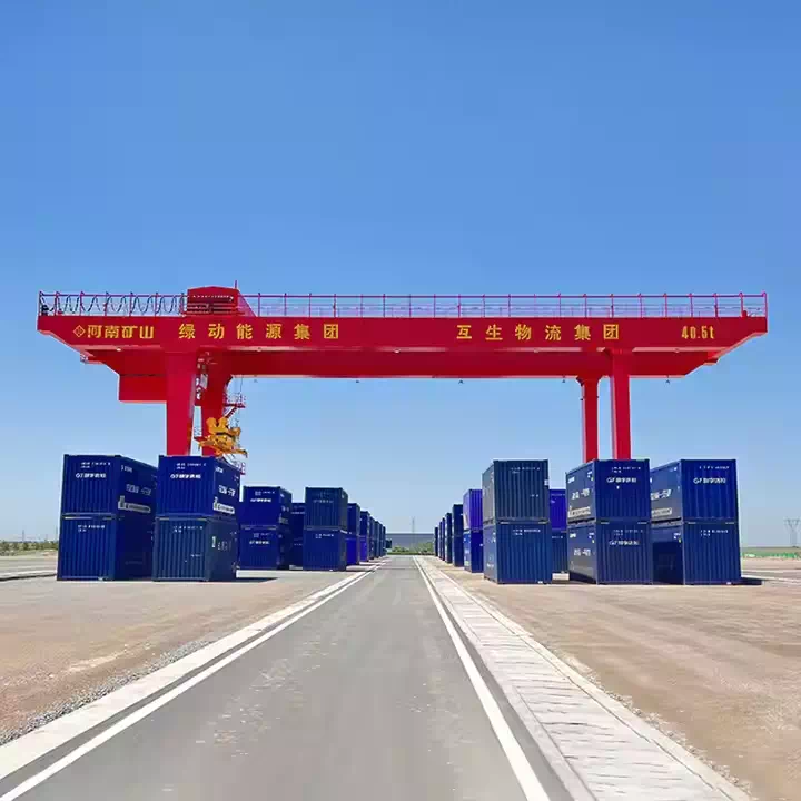 Rail Mounted Container Gantry RMG Crane