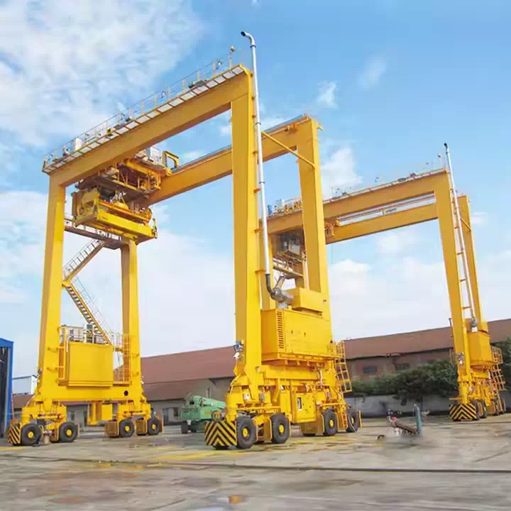 Rubber Tyre Container RTG Crane
