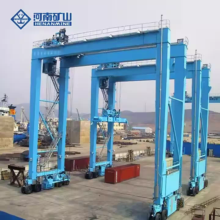 RTG Rubber Tyre Container Crane