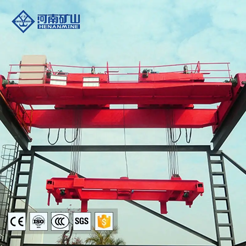 Double Trolley Hook Overhead Crane
